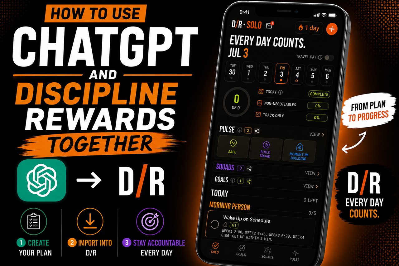 How to use ChatGPT and Discipline Rewards together